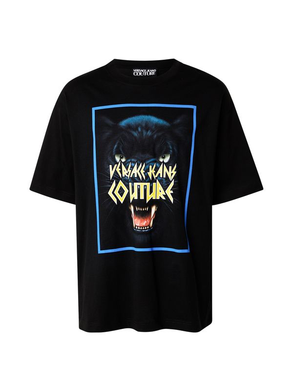 Versace Jeans Couture Versace Jeans Couture Majica  azur / rumena / rdeča / črna