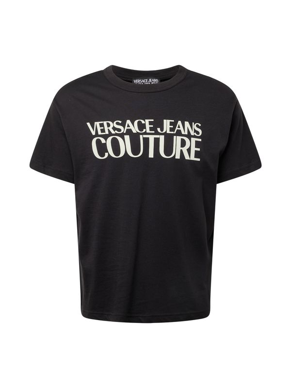 Versace Jeans Couture Versace Jeans Couture Majica  črna / bela