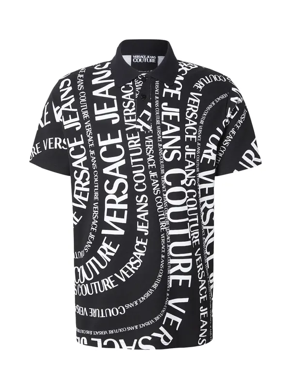 Versace Jeans Couture Versace Jeans Couture Majica  črna / bela