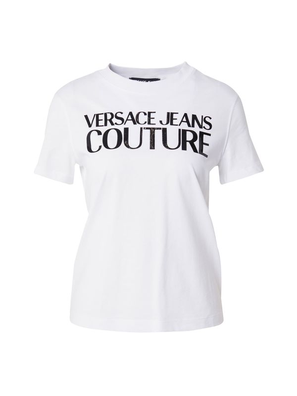 Versace Jeans Couture Versace Jeans Couture Majica  črna / bela