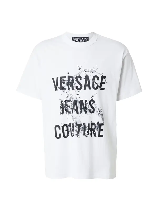 Versace Jeans Couture Versace Jeans Couture Majica  črna / bela