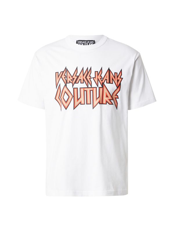 Versace Jeans Couture Versace Jeans Couture Majica  ecru / oranžna / črna / bela