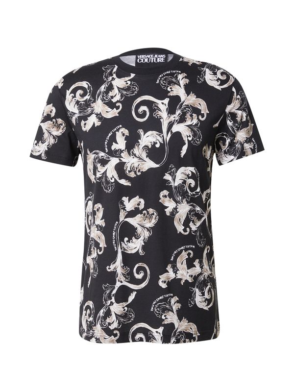 Versace Jeans Couture Versace Jeans Couture Majica  pikčasto rjava / črna / bela