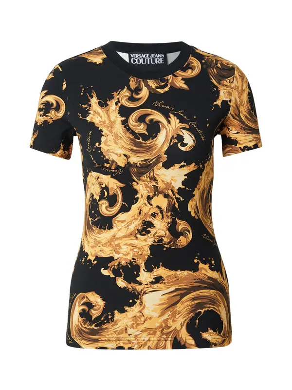 Versace Jeans Couture Versace Jeans Couture Majica  rumena / med / črna