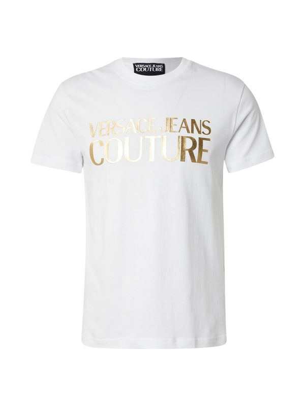 Versace Jeans Couture Versace Jeans Couture Majica  zlata / bela