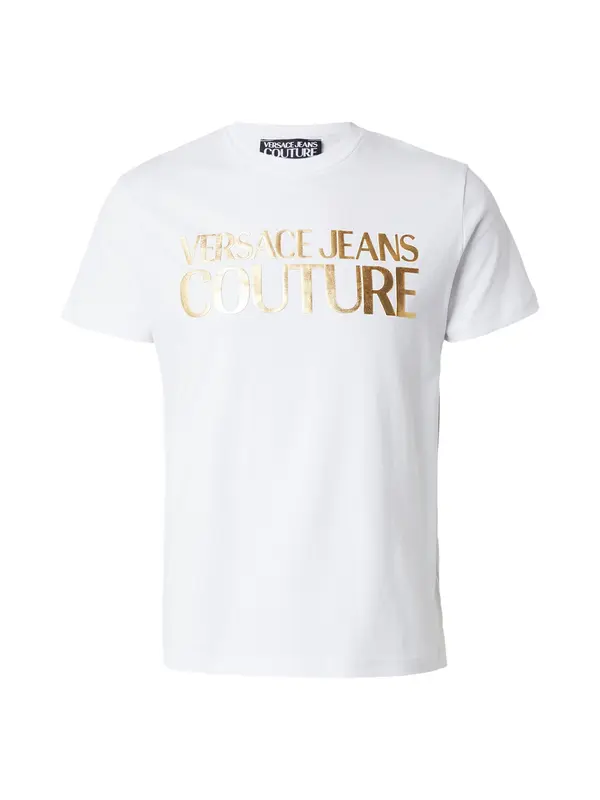 Versace Jeans Couture Versace Jeans Couture Majica  zlata / bela