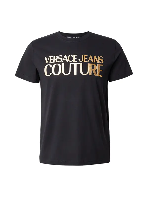 Versace Jeans Couture Versace Jeans Couture Majica  zlata / črna