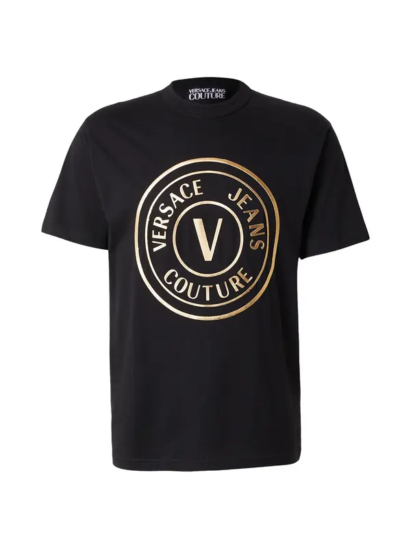 Versace Jeans Couture Versace Jeans Couture Majica  zlata / črna
