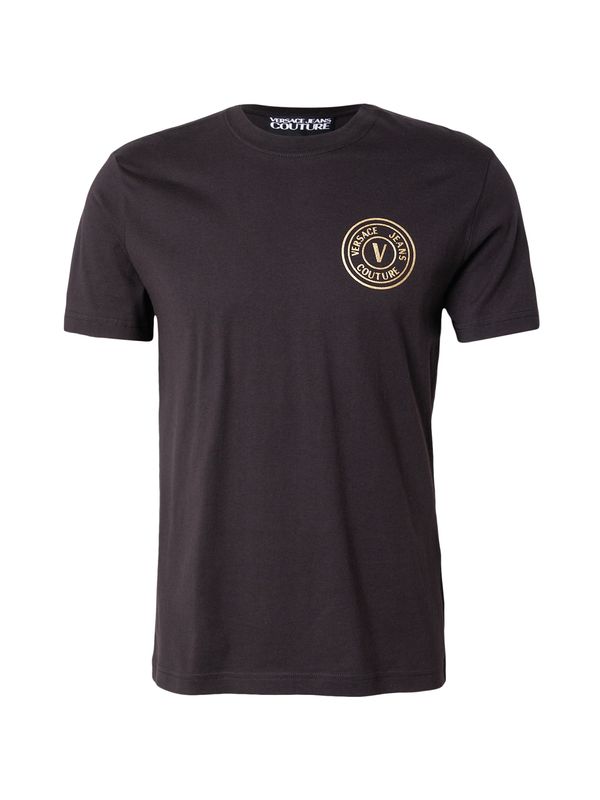 Versace Jeans Couture Versace Jeans Couture Majica  zlata / črna