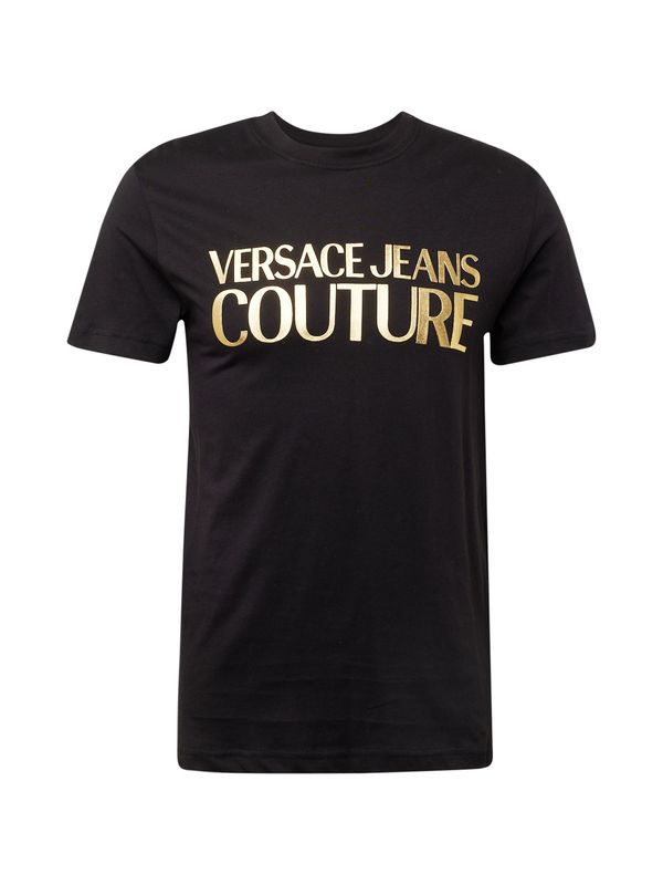 Versace Jeans Couture Versace Jeans Couture Majica  zlata / črna