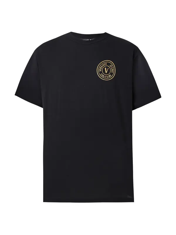 Versace Jeans Couture Versace Jeans Couture Majica  zlato-rumena / črna