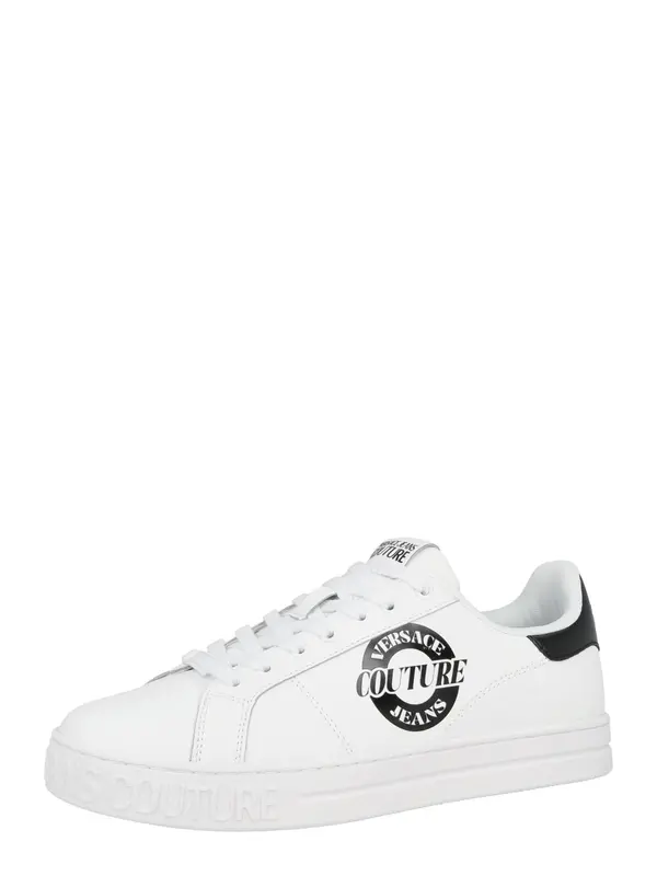 Versace Jeans Couture Versace Jeans Couture Nizke superge 'FONDO COURT 88'  črna / bela
