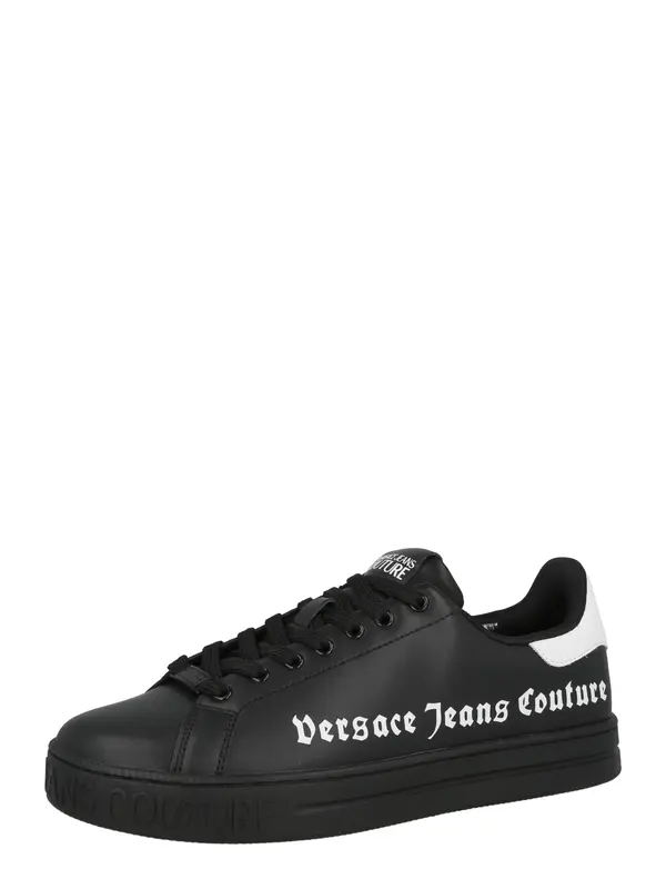 Versace Jeans Couture Versace Jeans Couture Nizke superge 'FONDO COURT'  črna / bela