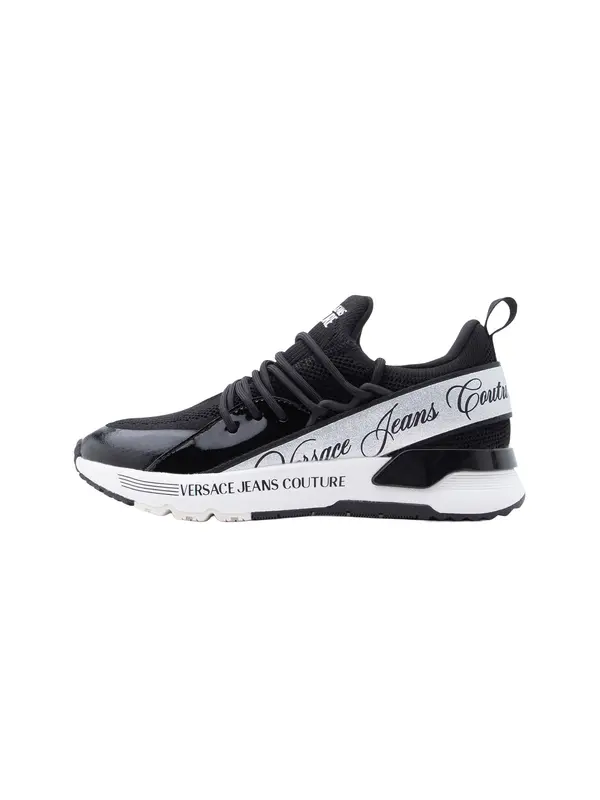 Versace Jeans Couture Versace Jeans Couture Nizke superge 'FONDO DYNAMIC'  črna / bela