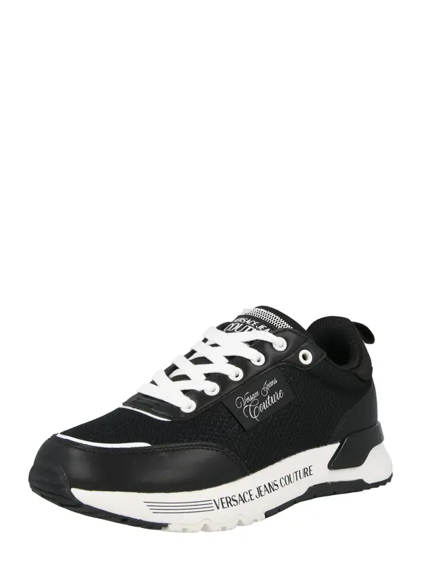 Versace Jeans Couture Versace Jeans Couture Nizke superge 'FONDO DYNAMIC DIS'  črna / bela