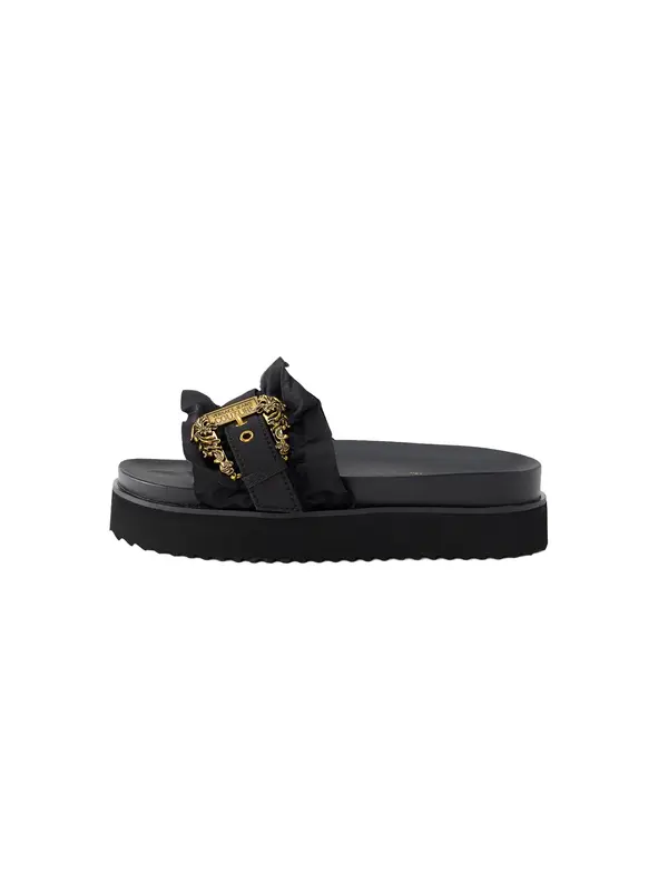 Versace Jeans Couture Versace Jeans Couture Nizki natikači 'ARIZONA'  črna