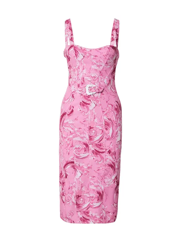 Versace Jeans Couture Versace Jeans Couture Obleka  magenta / svetlo roza / bela