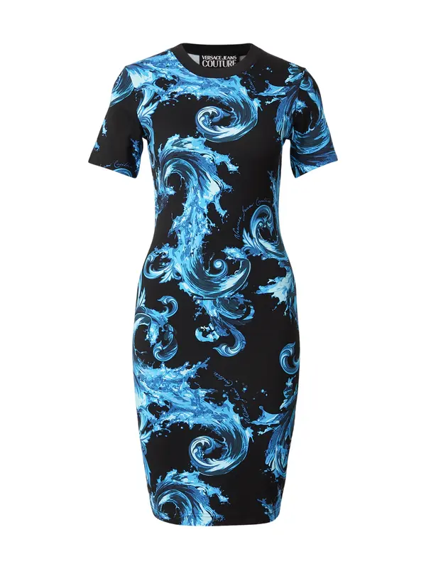 Versace Jeans Couture Versace Jeans Couture Obleka  voda / črna / bela