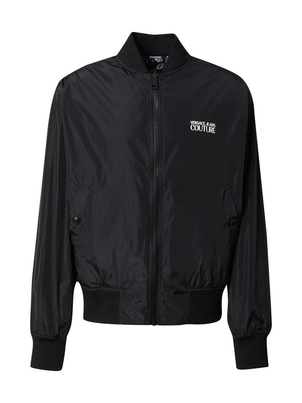 Versace Jeans Couture Versace Jeans Couture Prehodna jakna  dimno modra / svetlo siva / črna