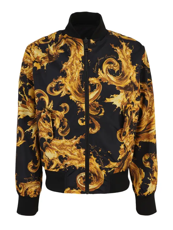 Versace Jeans Couture Versace Jeans Couture Prehodna jakna  rjava / gorčica / črna