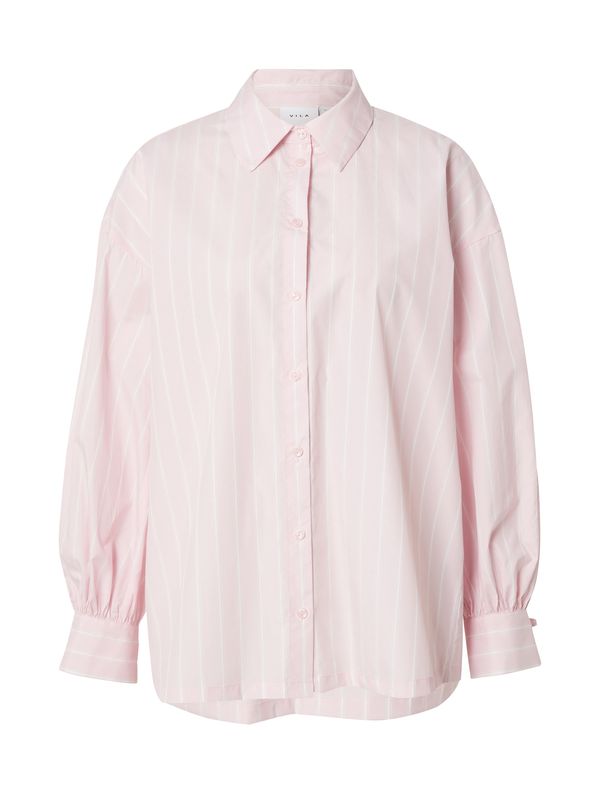 VILA VILA Bluza 'VIBELFIE'  majnica / bela