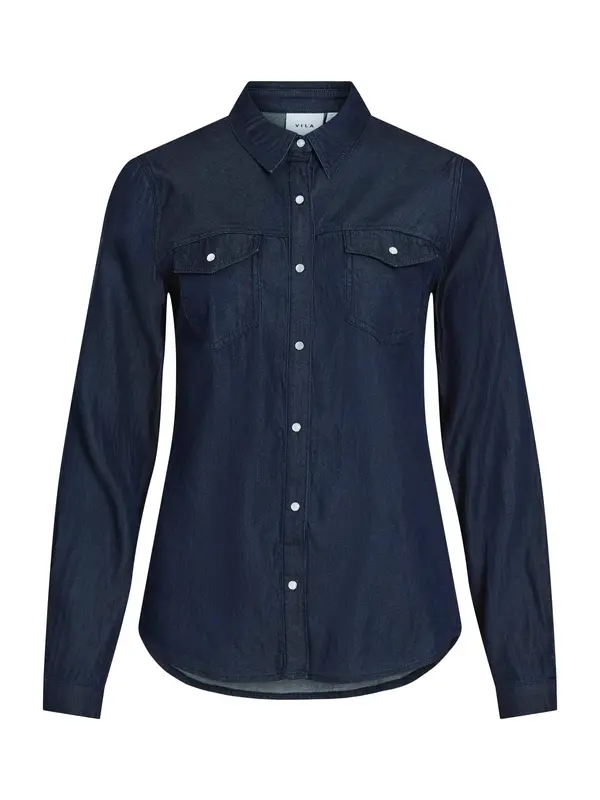 VILA VILA Bluza 'VIBISTA'  moder denim