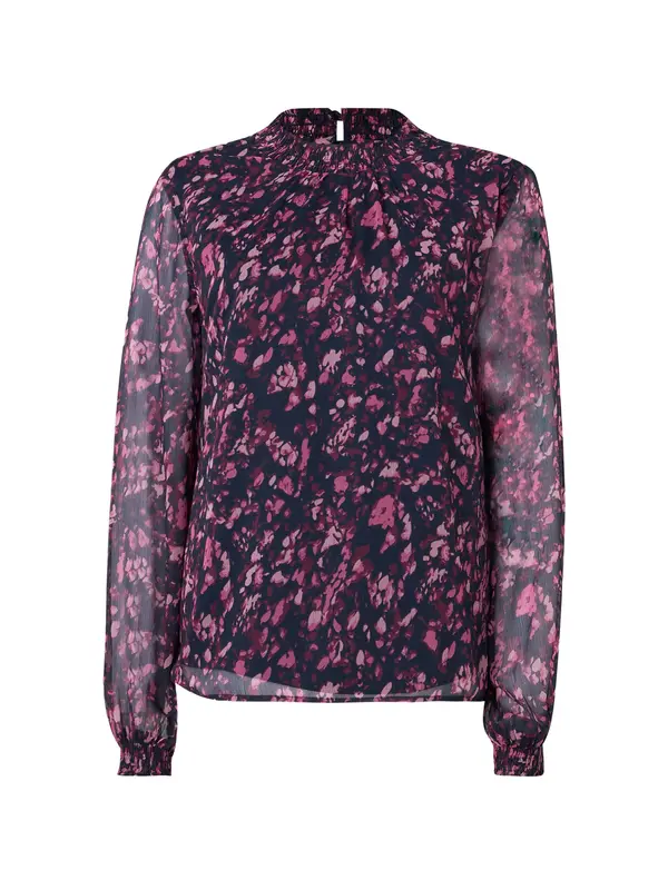 VILA VILA Bluza 'VIFALIA'  mauve / črna