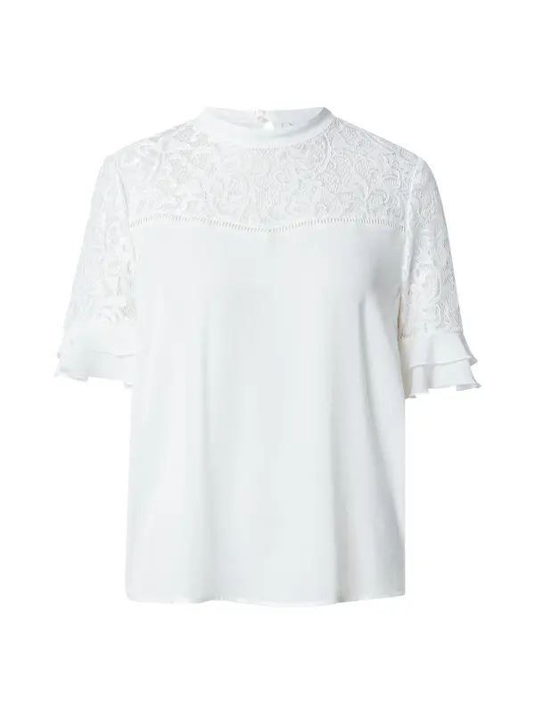 VILA VILA Bluza 'VISHIMMER'  bela