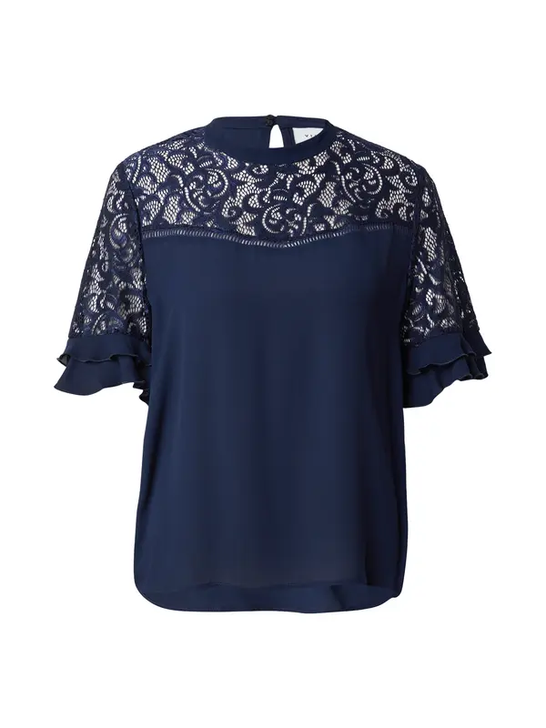 VILA VILA Bluza 'VISHIMMER'  mornarska