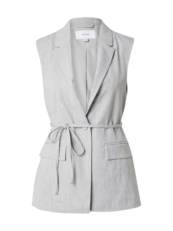 VILA VILA Brezrokavnik 'VISALA'  siva