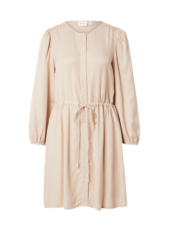 VILA VILA Dolga srajca 'VIPricil'  pesek