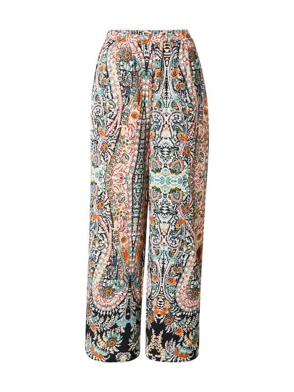 VILA VILA Hlače  marine / turkizna / jastog / črna