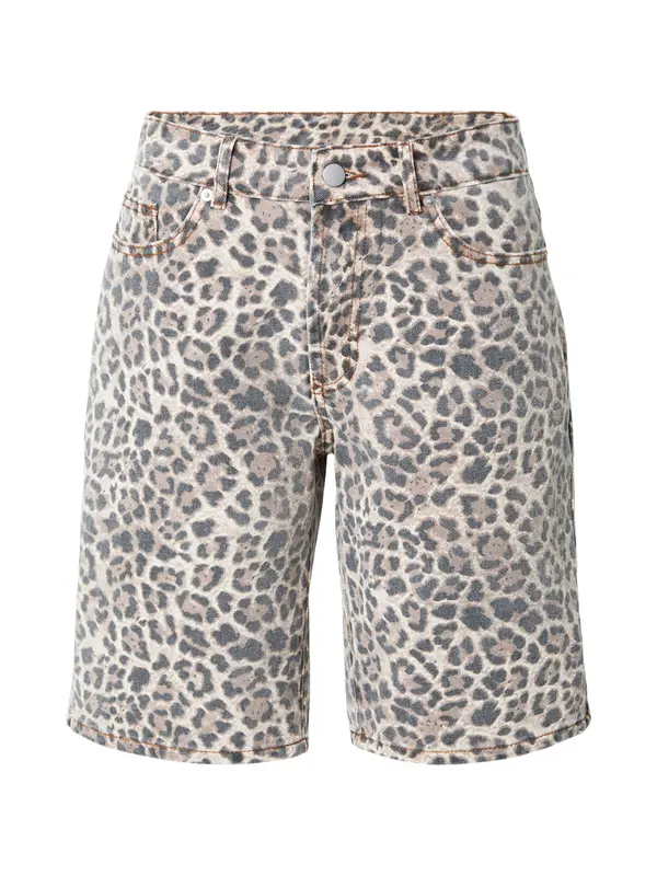 VILA VILA Hlače 'VITaily'  bež / rjava / antracit