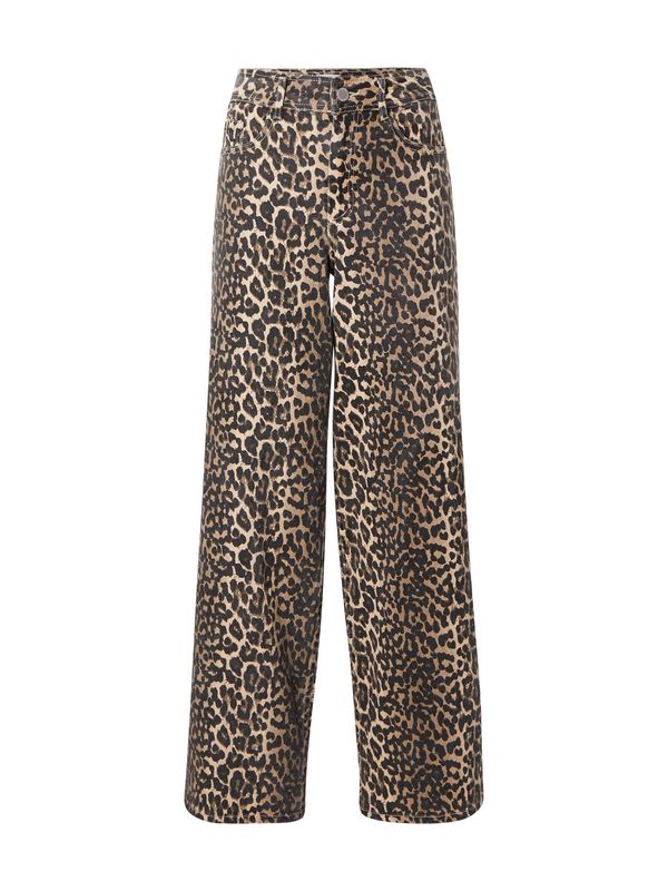 VILA VILA Kavbojke 'VICHIA'  bež / rjava / črna