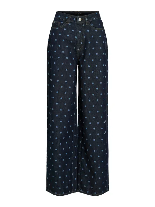 VILA VILA Kavbojke 'VIFREYA'  nočno modra / moder denim