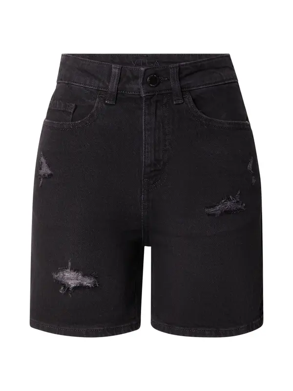 VILA VILA Kavbojke 'VIJAF'  črn denim