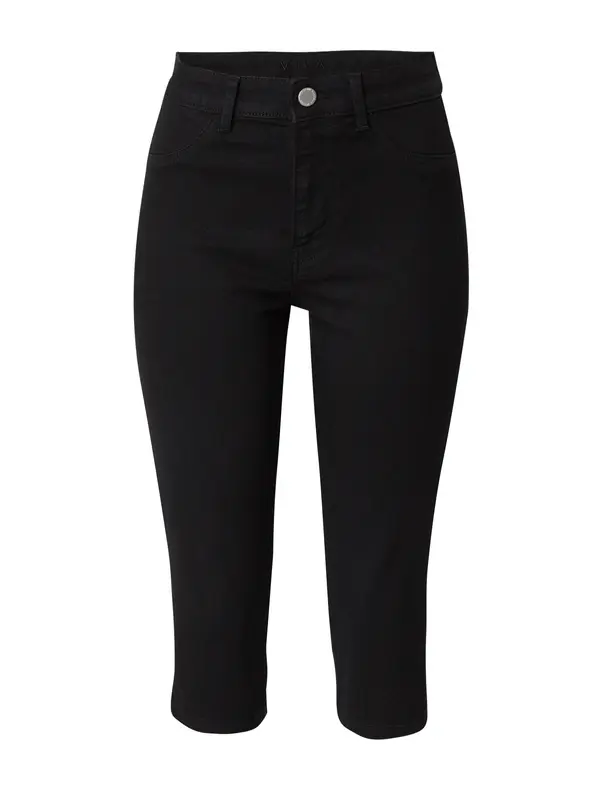 VILA VILA Kavbojke 'VIJeggy'  črn denim