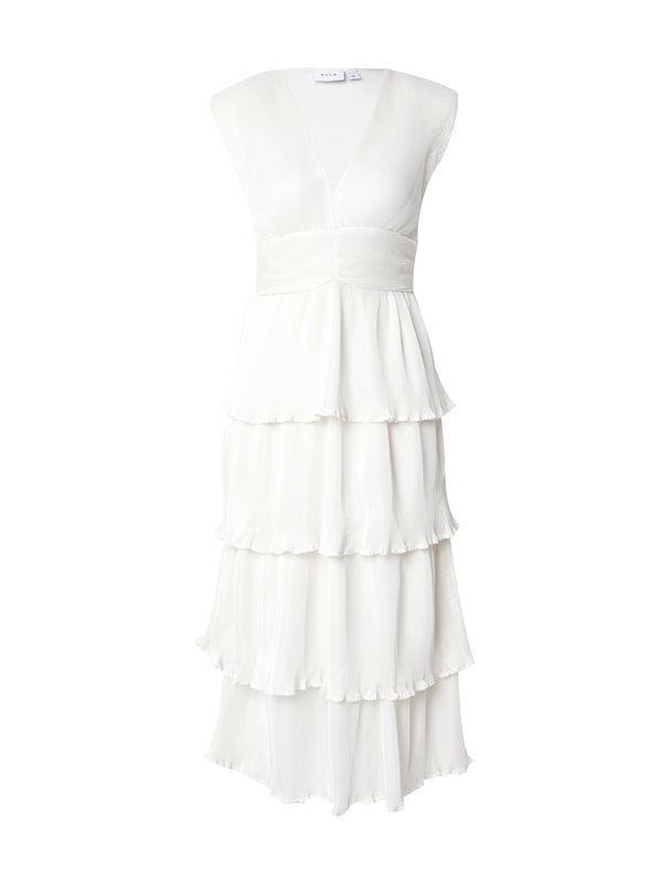 VILA VILA Obleka 'LILLIAN'  bela