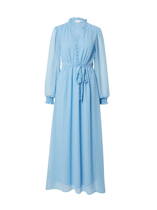 VILA VILA Obleka 'VIEDEE'  svetlo modra