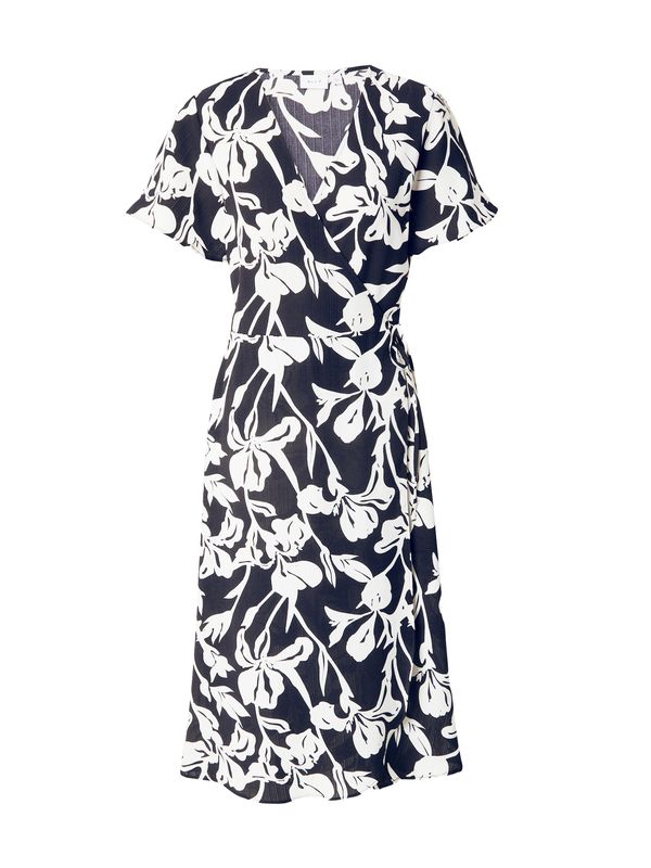 VILA VILA Obleka 'VILovie'  črna / bela