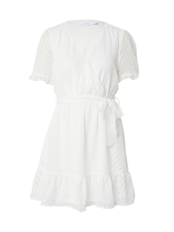VILA VILA Obleka 'VIMICHELLE'  bela