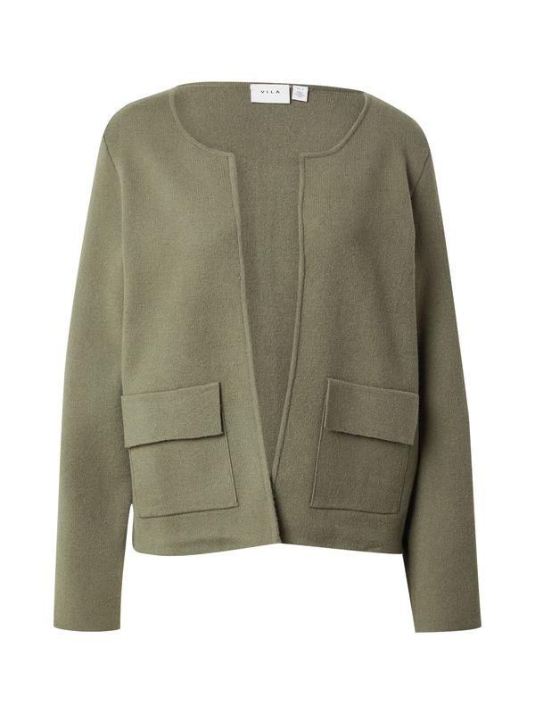 VILA VILA Pletena jopa 'VISOLVEJ'  oliva