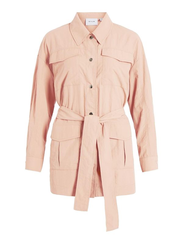 VILA VILA Prehodna jakna 'POCKY'  staro roza