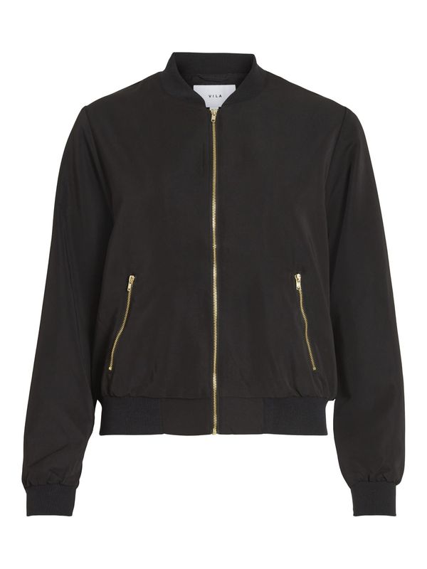 VILA VILA Prehodna jakna 'VIBUBBLE'  črna