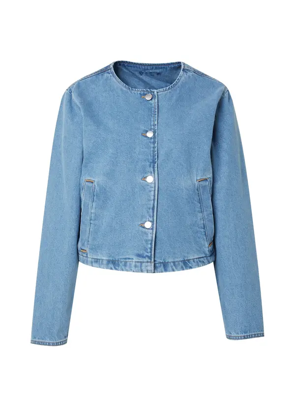 VILA VILA Prehodna jakna 'VIReba'  moder denim