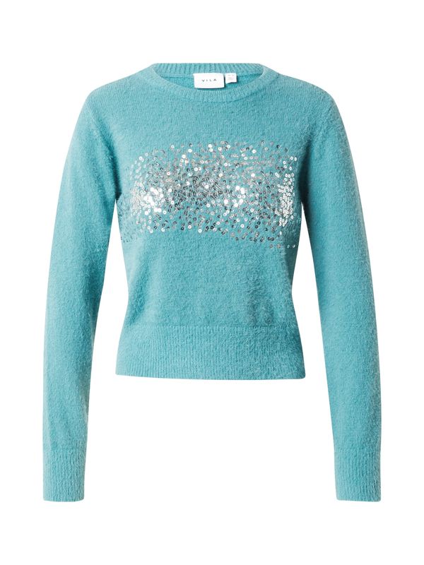 VILA VILA Pulover 'VICANA'  svetlo modra