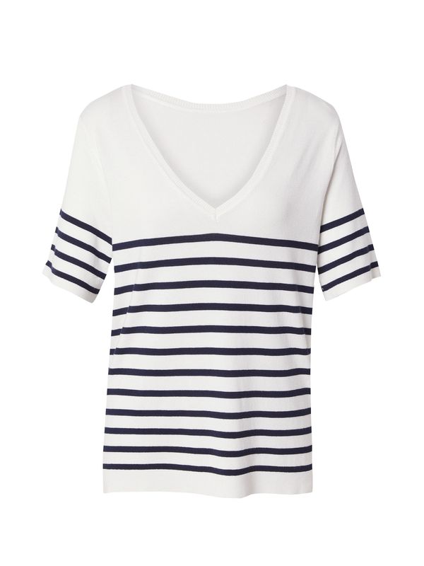 VILA VILA Pulover 'VIWENNIE'  marine / bela