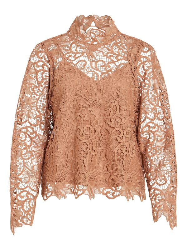 VILA ROUGE EDIT VILA ROUGE EDIT Bluza 'VIBoe'  mokka