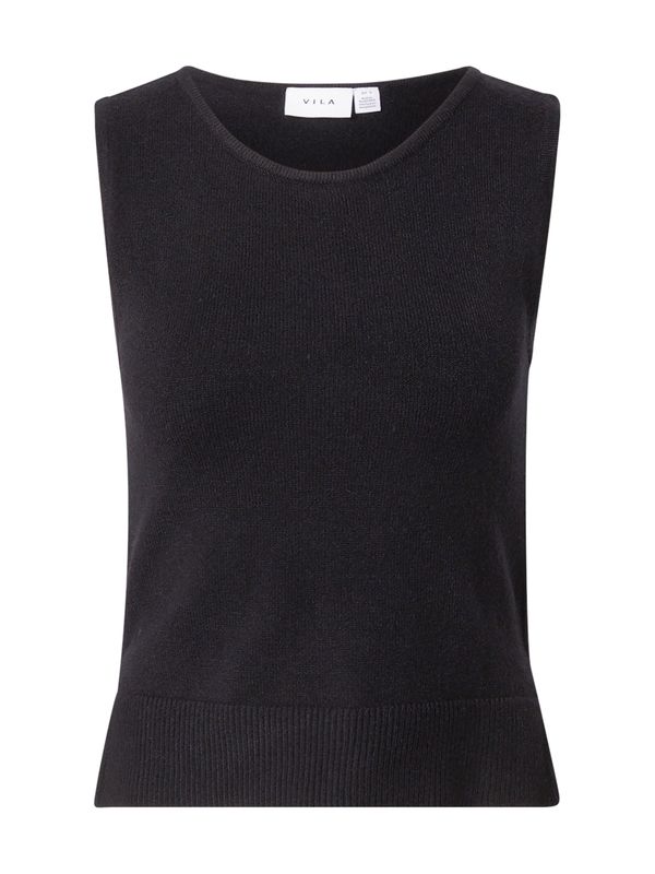 VILA VILA Top z naramnicami 'VILILO'  črna
