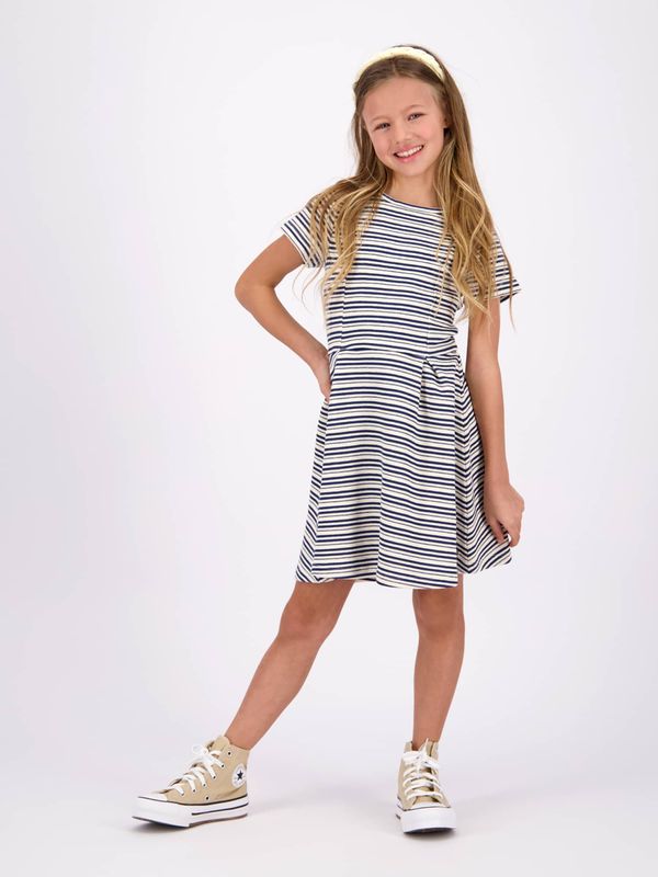 VINGINO VINGINO Obleka 'Pemily'  temno modra / naravno bela